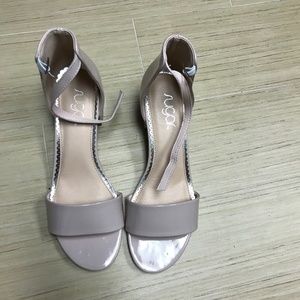 Sugar Patent Nude Heels